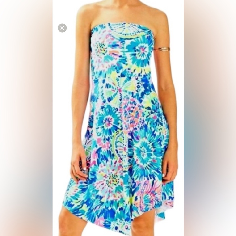 Lilly Pulitzer Multicolor Abstract Dress
